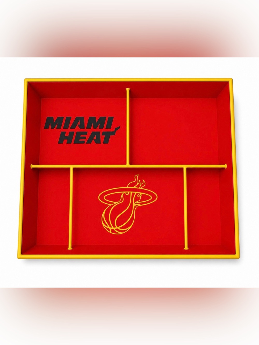 Miami Heat NBA Pocket Dump Tray - For Keys, Wallet, Money, Etc